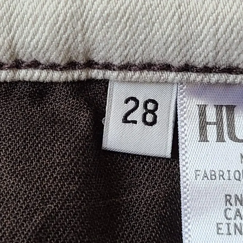 HUDSON x BAJA EAST Holly High-Rise Jeans Black‎ to White BEW4151DBQ Women's 28
